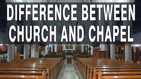 sell chapel|chapel vs church.